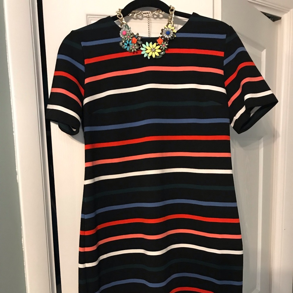 Old Navy Multicolored Stripe Dress